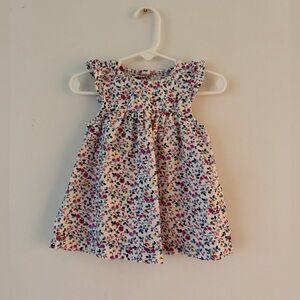 JoJo BeBe MaMa- Infant girls tiny corduroy Floral Dress- SIZE 3M